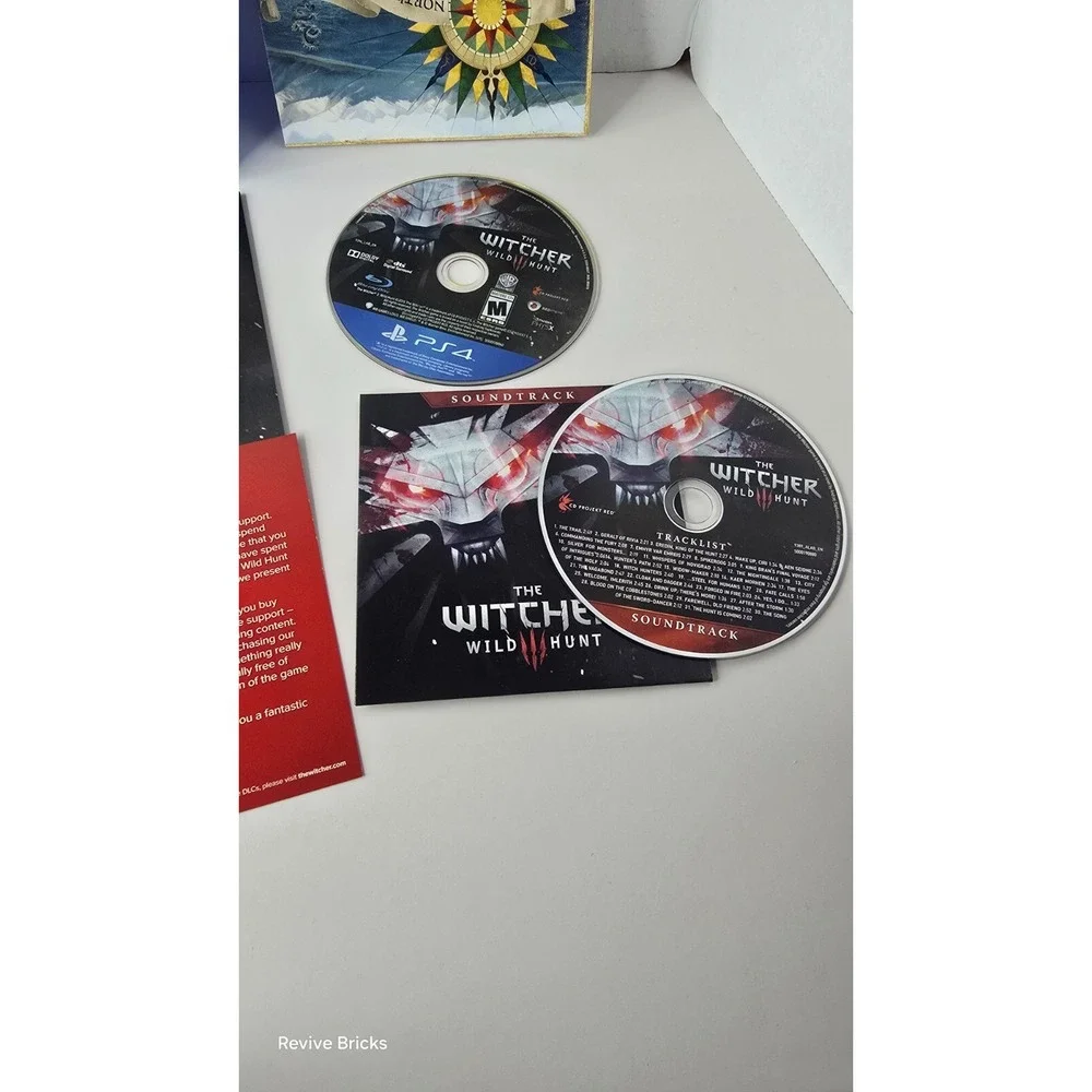 The Witcher 3 WWild Hunt Sony PlayStation 4 PS4 2019 CIB Complete W/ Extras Work